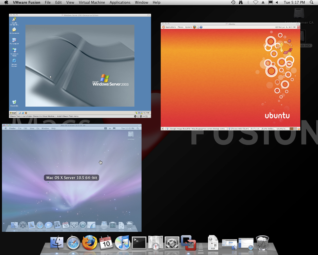 vmware fusion for mac not showing app icon
